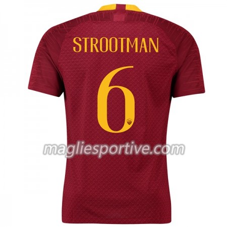 Completo Calcio AS Roma Strootman 6 Divisa Prima 2018/2019
